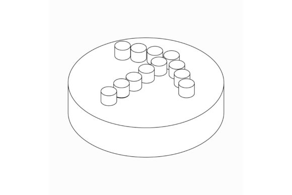 Download Thin Classic Dots Arrow Icon - Classic dots Collection